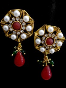 Polki Earrings